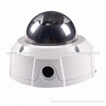 IP Dome Camera with 720P Vandalproof and Waterproof